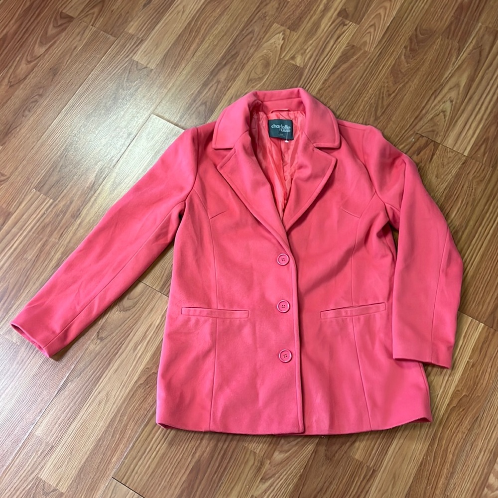 Charlotte Russe Large Pink Coat